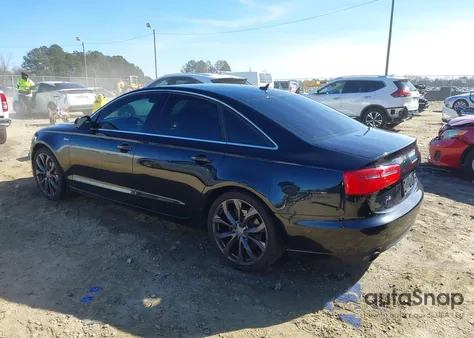 2013 Audi A6 3.0T Premium from USA, damaged, VIN WAUGGAFC9DN069535